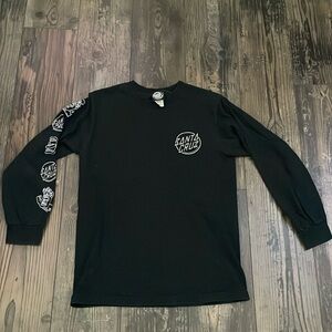 Black Santa Cruz Women’s long sleeve. Size small